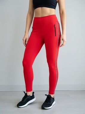 Fabletics Women’s Active Leggings with Zip Pockets - Hot Pink